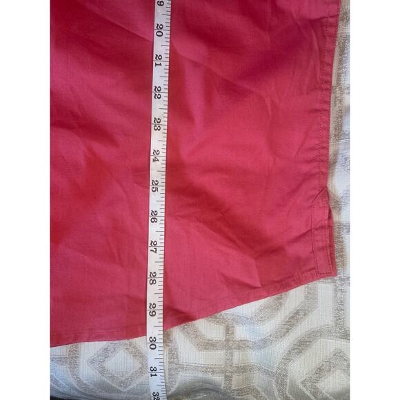 Free Planet Men's Button Up Shirt size L‎ Faded Red Casual Short Sleeve Cotton - Picture 4 of 8